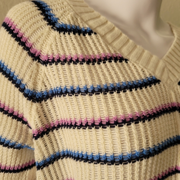 Loft Striped Sweater - Picture 2 of 5